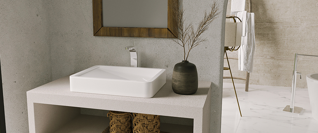 Innovative Ways to Incorporate a Tabletop Washbasin in Small Bathrooms