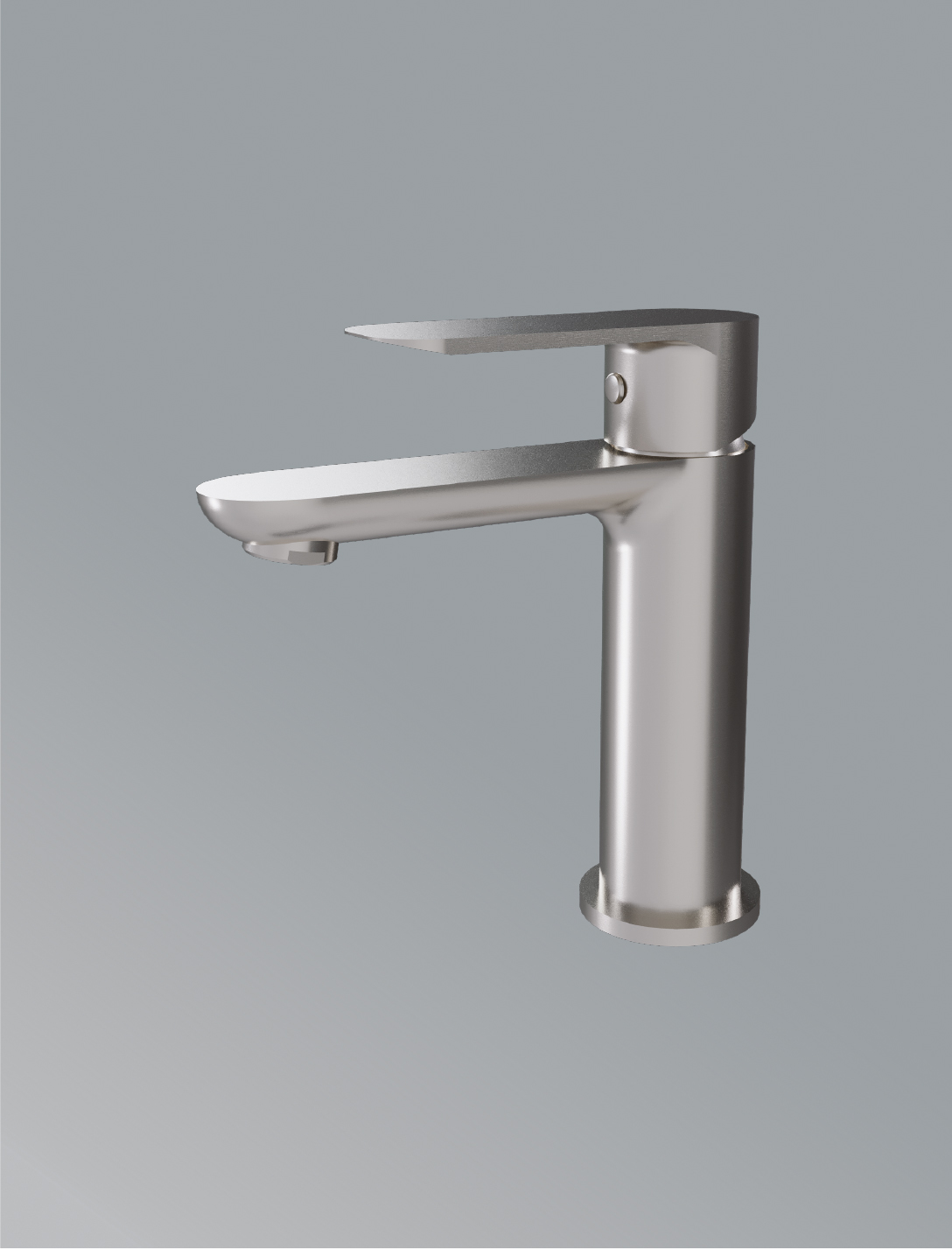   Single Control Basin Faucet In Brushed Nickel