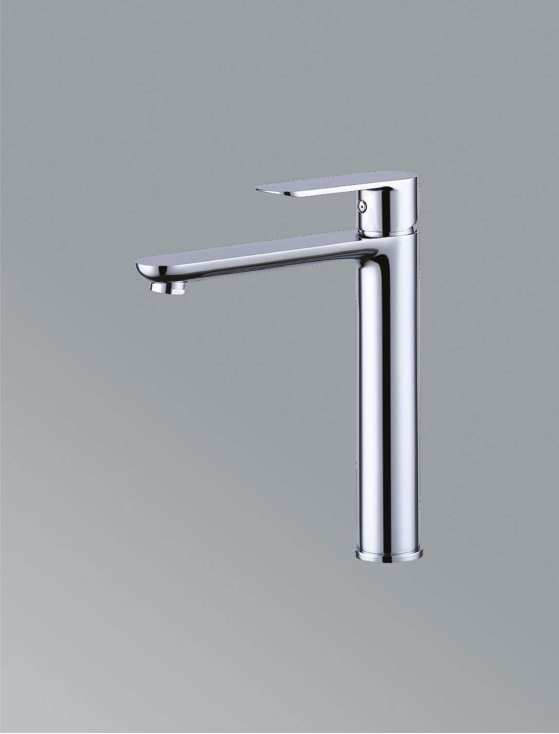  Single Control Basin Faucet Tall In Polished Chrome