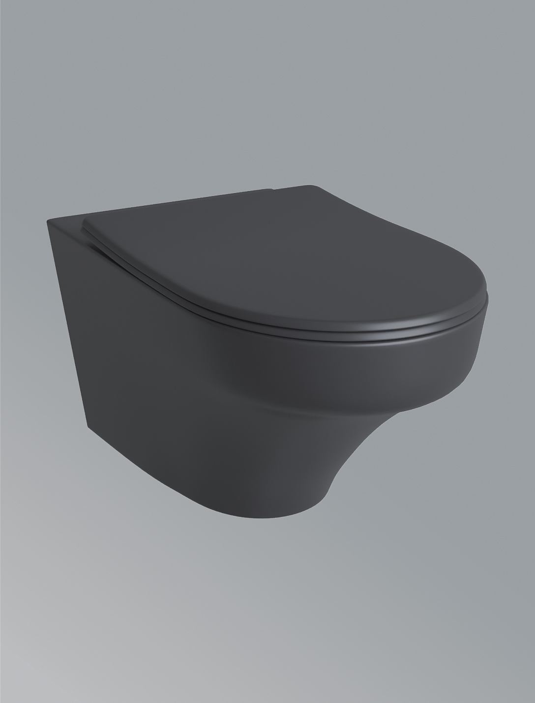 wall-hung-toilet-with-soft-close-seat-in-matt-grey