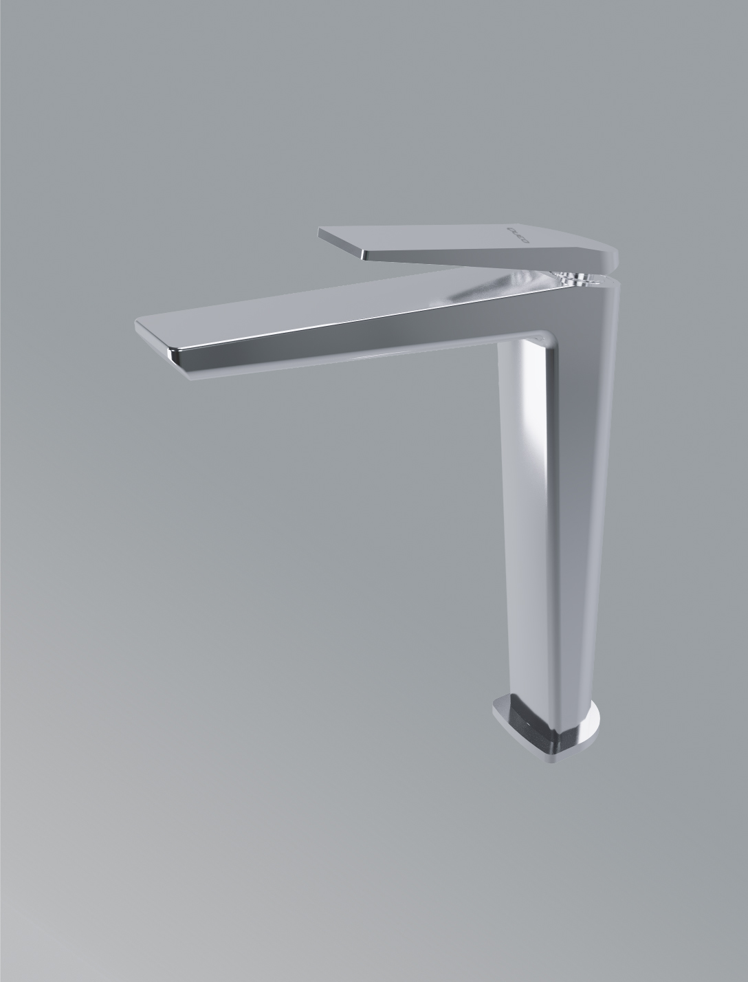   Single Control basin faucet tall in polished chrome