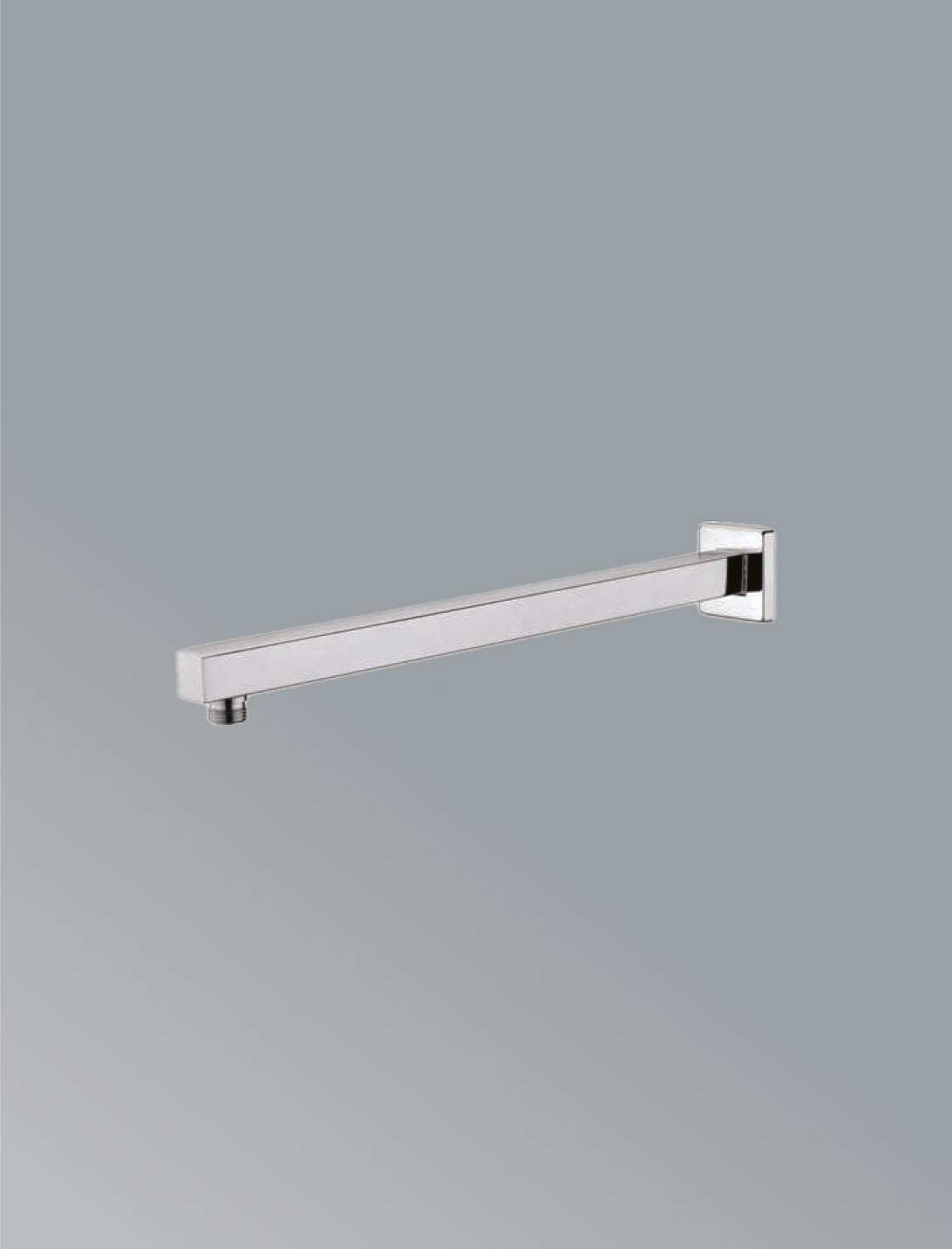 Square Wall Mount Shower Arm 400mm CH